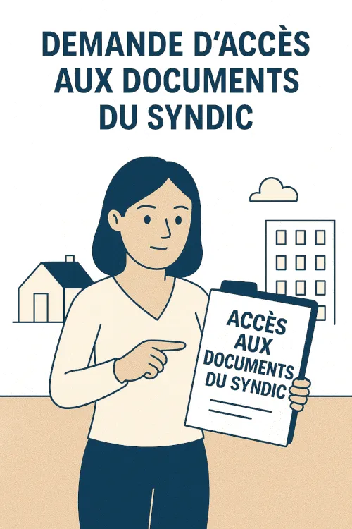 Demande d'accès aux documents du syndic (copropriété)