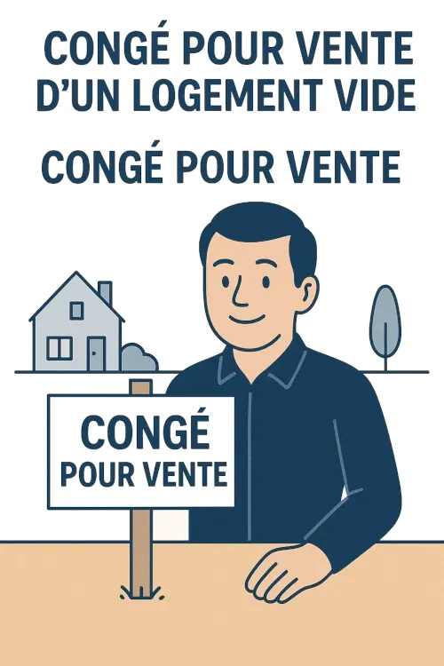 Congé au locataire pour vente d'un logement vide