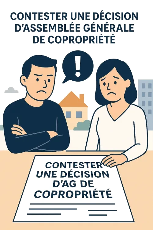 Contester une décision d'assemblée générale de copropriété