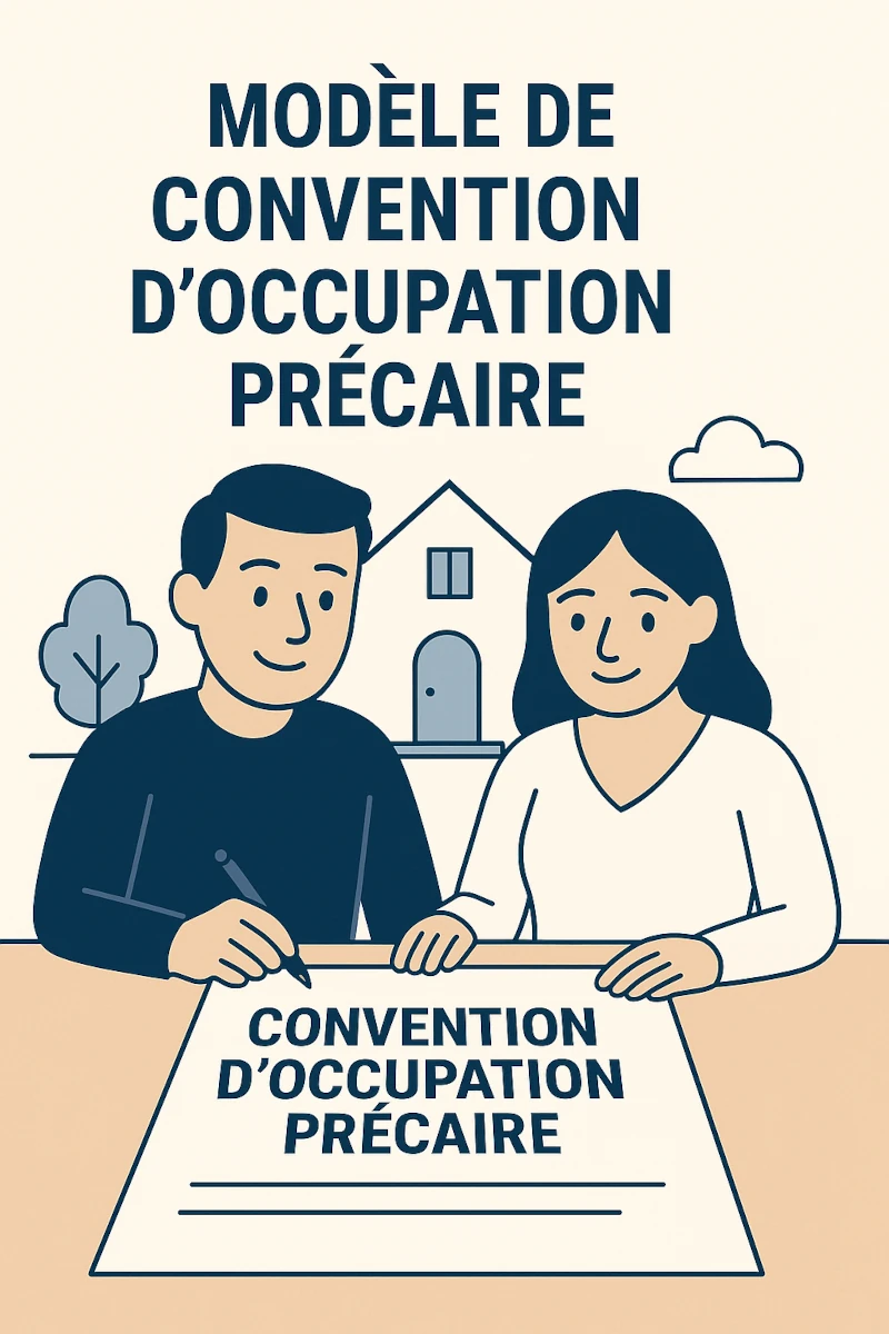 Modèle de convention d'occcupation précaire – PDF et Word