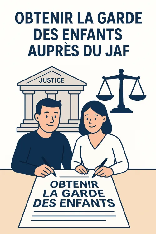 Lettre au juge des affaires familiales : demander la garde exclusive ou partagée