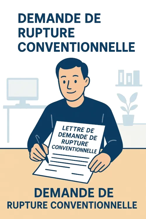 Lettre de demande de rupture conventionnelle