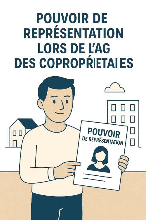 Pouvoir de représentation lors de l'AG des copropriétaires