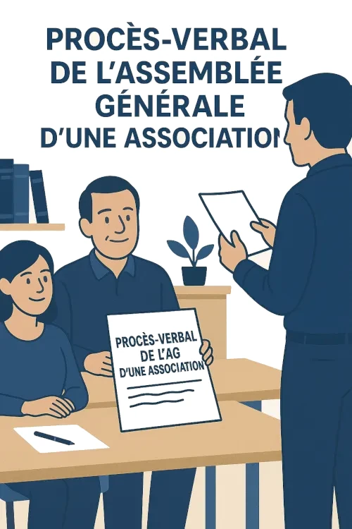 Procès-verbal de l'assemblée générale d'une association