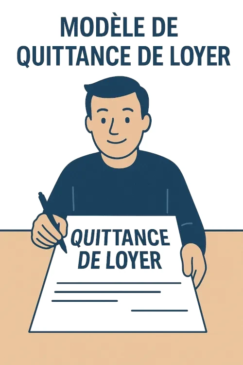 Quittance de loyer - Modèle Word et PDF
