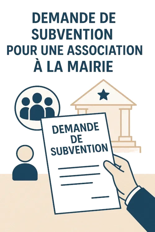 Demande de subvention pour une association à la mairie