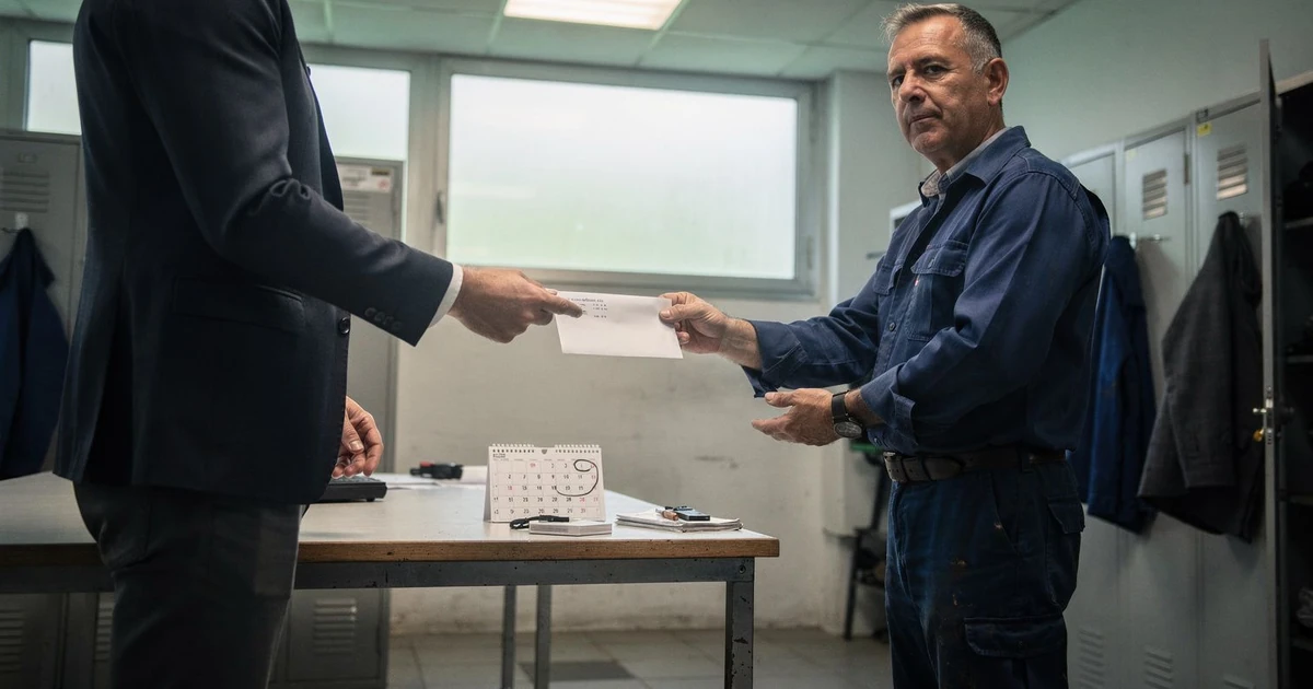 Indemnización por despido improcedente y carta de despido