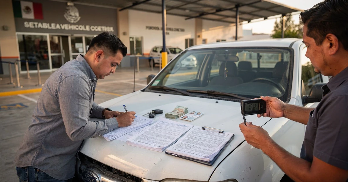 Carta responsiva al vender un auto usado en México