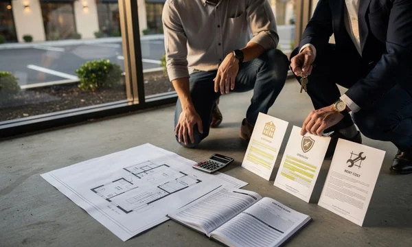 Commercial lease rent structures and hidden costs