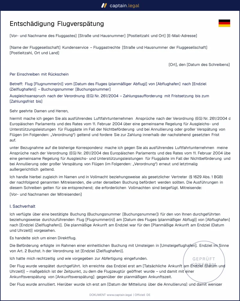 Flug verspätet oder annulliert? Bis 600 Euro selbst fordern
