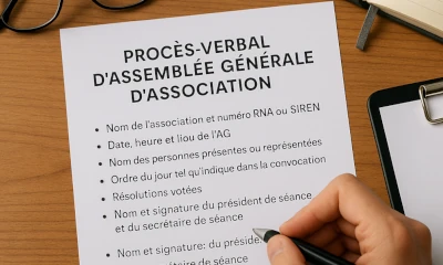 Guide complet sur le Procès-verbal de l'assemblée générale d'une association