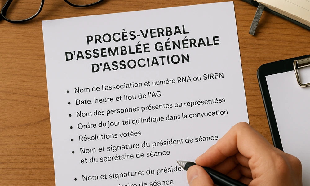 Proc s verbal D AG D une Association Mod le Contenu Et Obligations Proc s verbal D AG D une Association Mod le Contenu Et Obligations