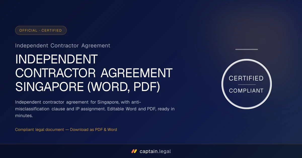Independent Contractor Agreement