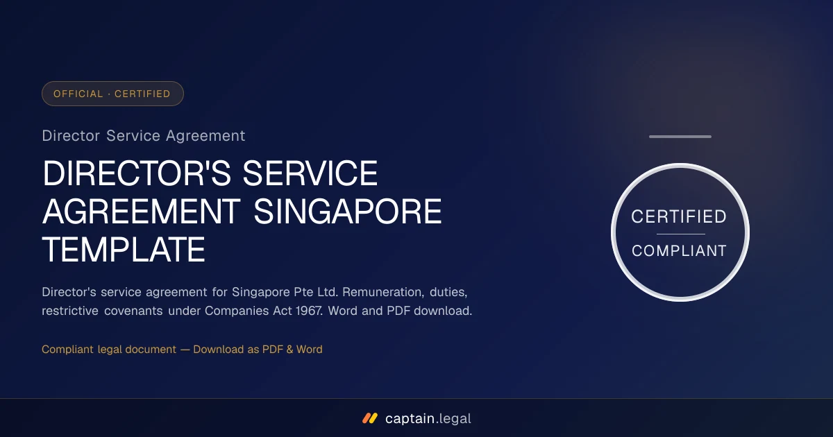 Director Service Agreement