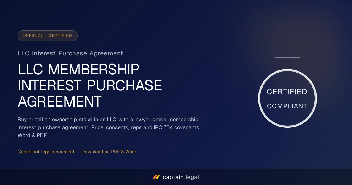 LLC Interest Purchase Agreement