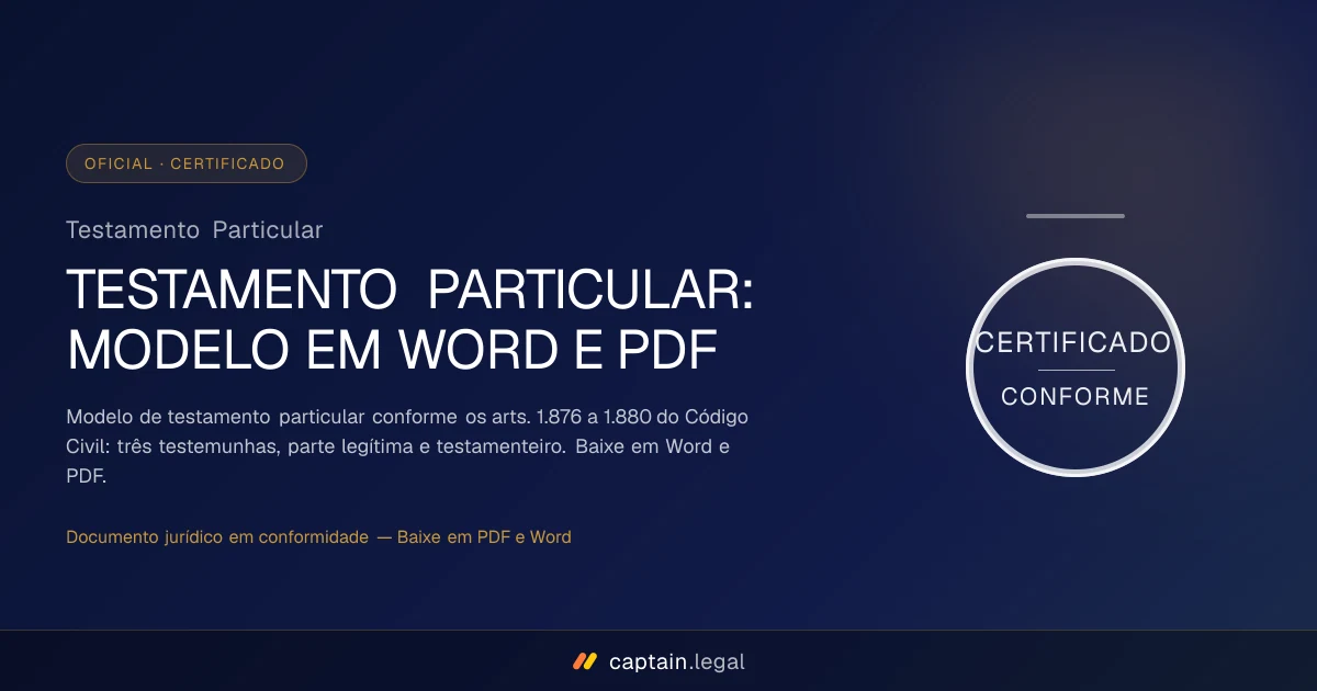 Testamento Particular