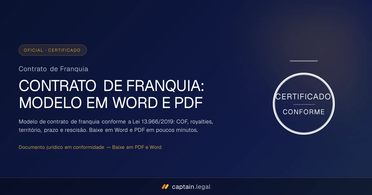 Contrato de Franquia