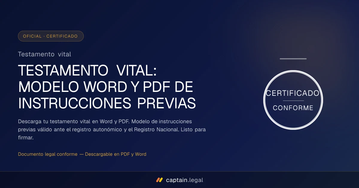 Testamento vital