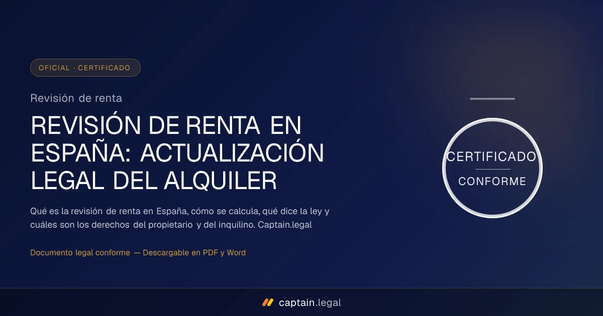 Revisión de renta