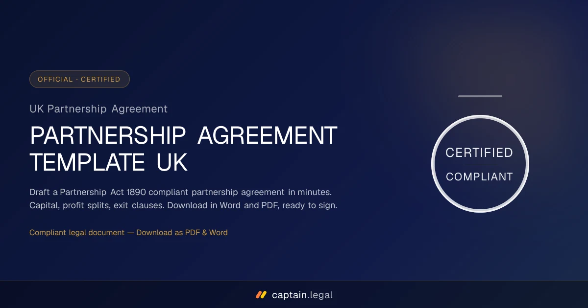 UK Partnership Agreement