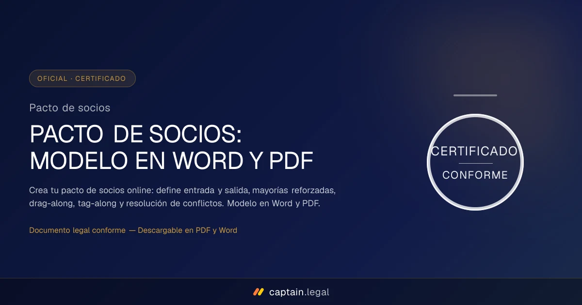 Pacto de socios