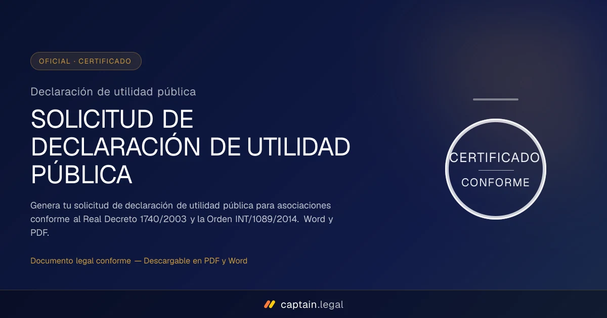 Declaración de utilidad pública