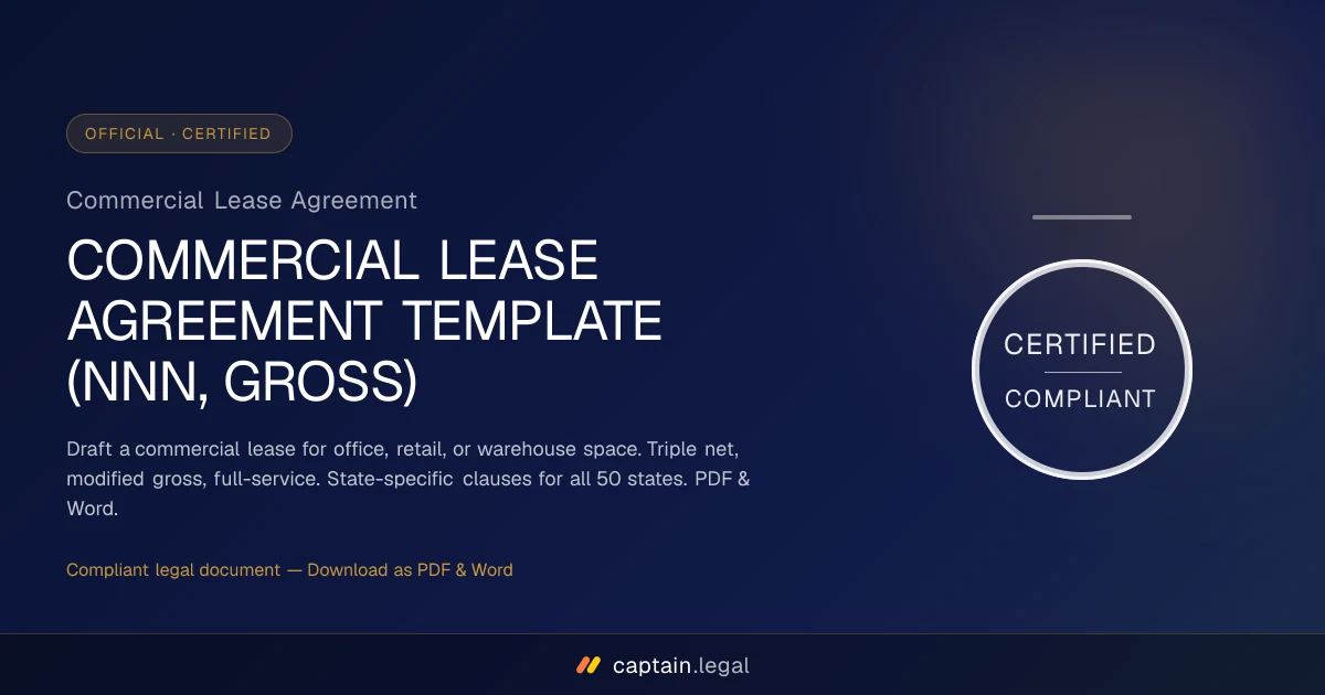 Commercial Lease Agreement