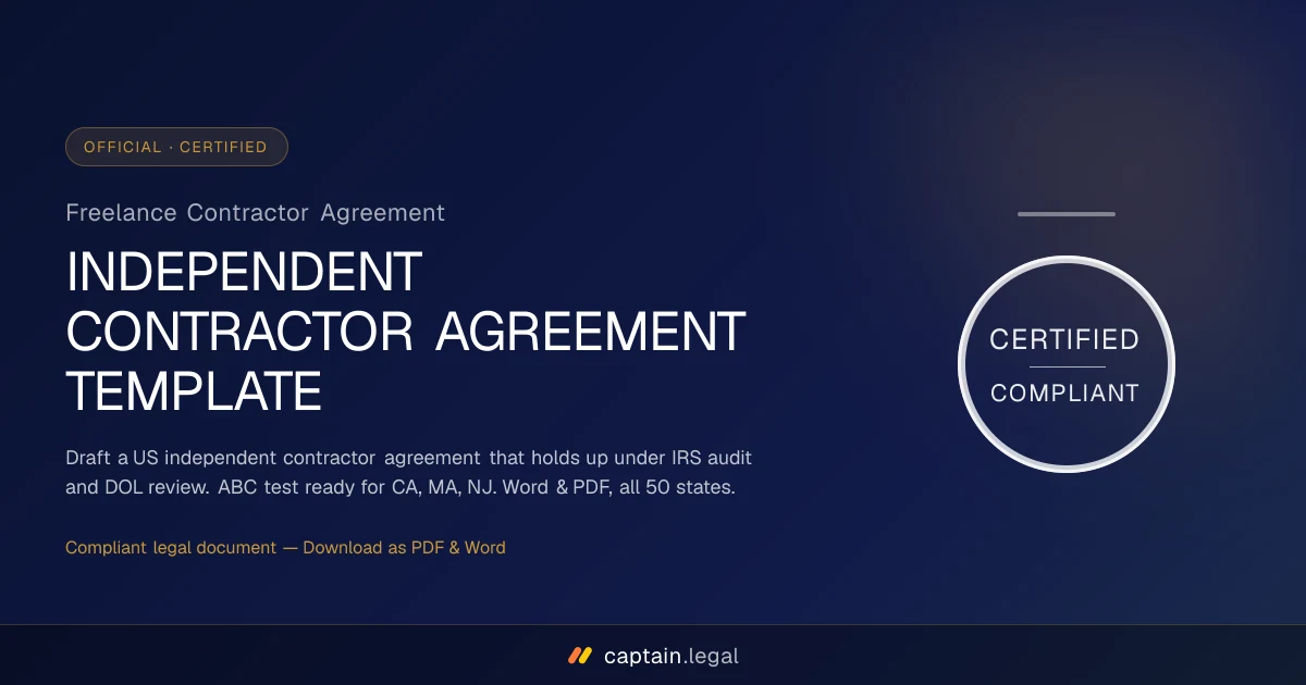 Freelance Contractor Agreement