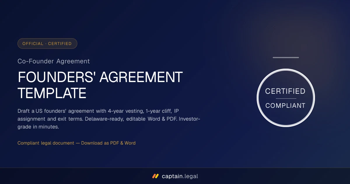 Co-Founder Agreement