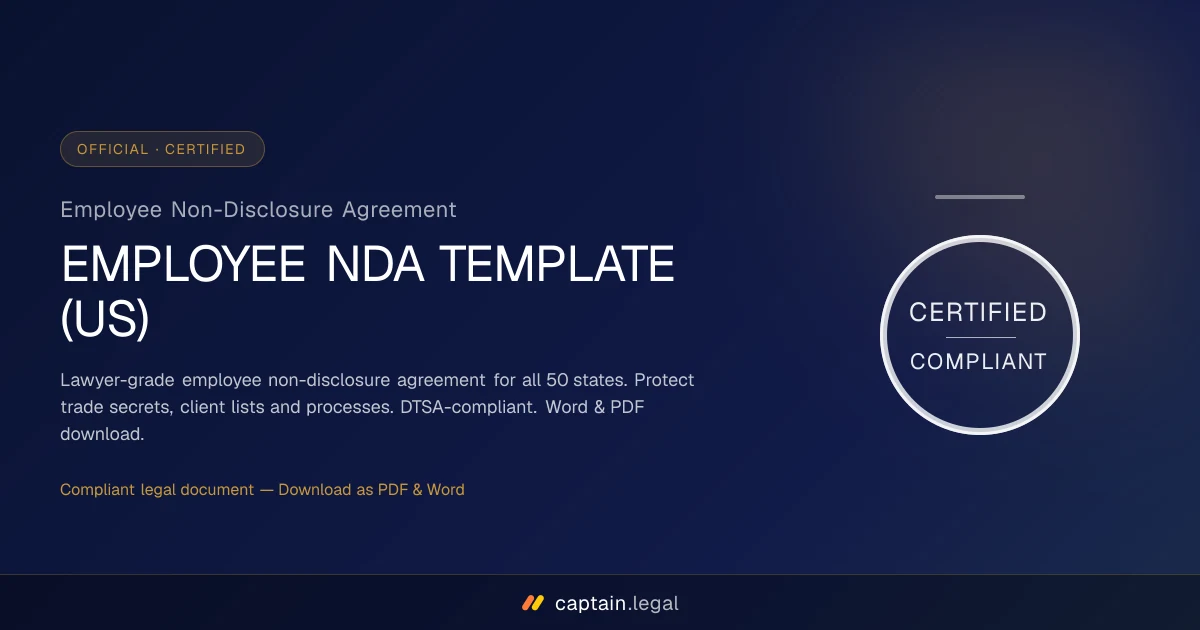 Employee Non-Disclosure Agreement