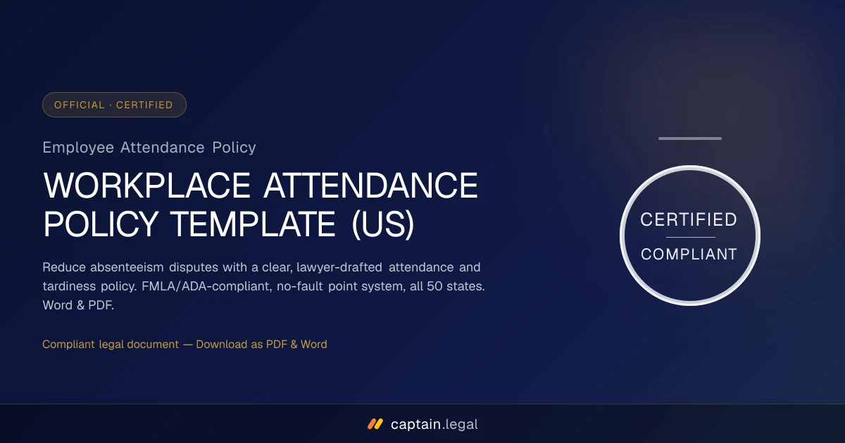 Employee Attendance Policy