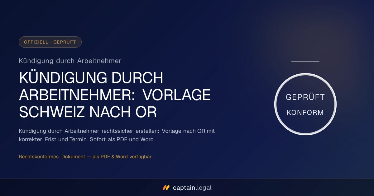 Kündigung durch Arbeitnehmer